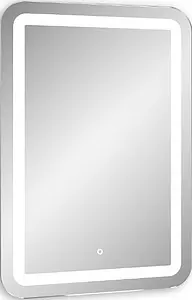 Зеркало с подсветкой Continent Lucia Led 55 с часами ЗЛП109 Зеркало с подсветкой Continent Lucia Led 55 с часами ЗЛП109, 1