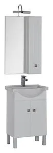 Шкаф-зеркало Aquanet Стайл 55 белый 181511 Шкаф-зеркало Aquanet Стайл 55 белый 181511, 3