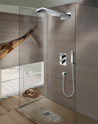 Лейка верхнего душа Bossini Manhattan 1 spray хром I00575.030