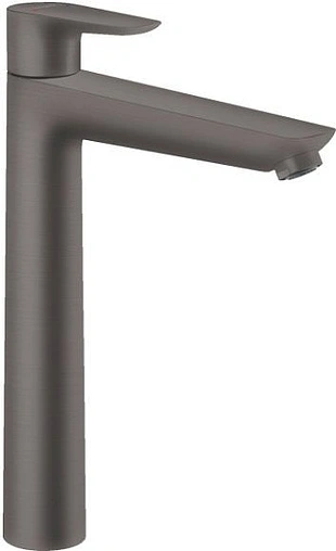 Смеситель для раковины Hansgrohe Talis E 240 шлифованный чёрный хром 71716340