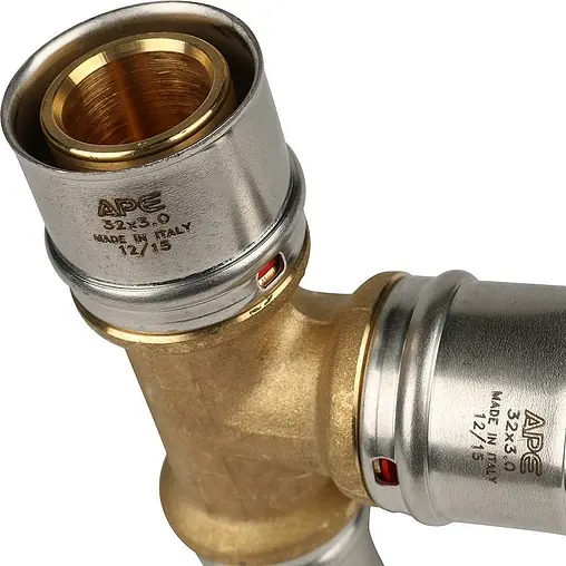 Тройник пресс редукционный 32мм x 32мм x 26мм APE AP131 32x32x26