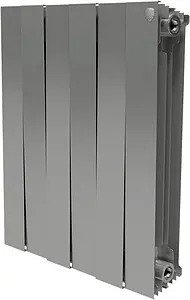 Радиатор биметаллический 6 секций Royal Thermo PianoForte 500 Silver Satin RTPNSS50006 Радиатор биметаллический 6 секций Royal Thermo PianoForte 500 Silver Satin RTPNSS50006, 1