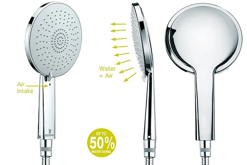 Лейка ручного душа Bossini Mixa/3 Fitair 140 хром B00168.030