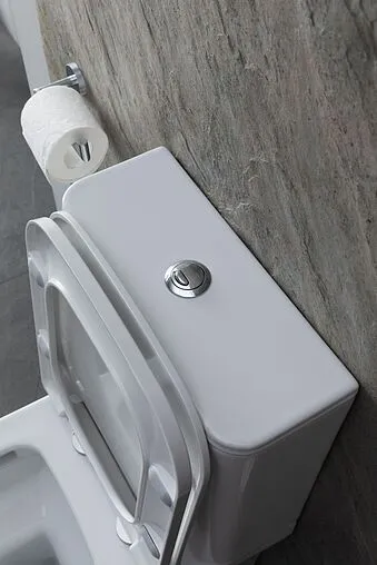 Унитаз-компакт безободковый Allen Brau Infinity белый 4.21012.20+4.XX000.20