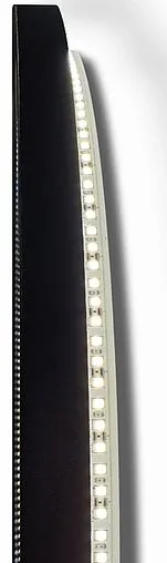 Зеркало с подсветкой Continent Infiniti Black Led 60 с датчиком движения чёрный ЗЛП3017