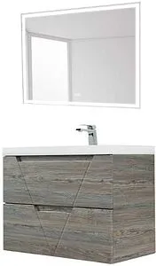 Тумба под умывальник подвесная BelBagno VITTORIA 90 Pino VITTORIA-900-2C-SO-PINO-P, 4