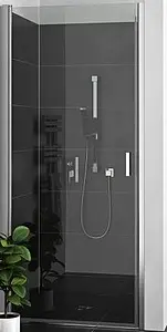 Дверь в нишу 900мм прозрачное стекло Roltechnik Lega Lift Line LZCO1+LZ/900 227-9000000-00-02+229-1940025-00, 1