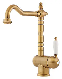 Смеситель для кухни Omoikiri Kyoto AB античная латунь 4994287 Смеситель для кухни Omoikiri Kyoto AB античная латунь 4994287, 1