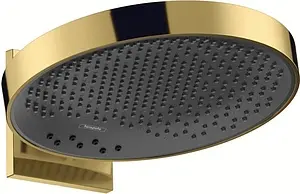 Лейка верхнего душа с настенным креплением Hansgrohe Rainfinity 360 3jet полированное золото/графит 26234990 Лейка верхнего душа с настенным креплением Hansgrohe Rainfinity 360 3jet полированное золото/графит 26234990, 1