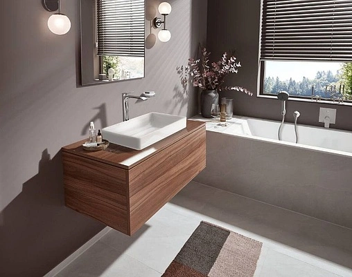 Лейка ручного душа Hansgrohe Pulsify 105 3jet Relaxation хром/графит 24110000