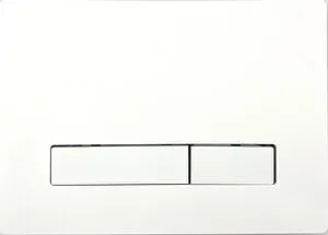 Клавиша смыва для унитаза KK-POL VITRUM METAL SLIM 350/PSM/010-00-00 белый матовый, 1