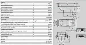 Ванна стальная Kaldewei Cayono 150x70 mod. 747 anti-slip белый 274730000001 Ванна стальная Kaldewei Cayono 150x70 mod. 747 anti-slip белый 274730000001, 3