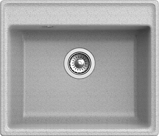 Мойка кухонная GranFest Vertex V-580 серый