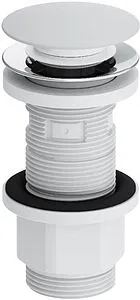 Выпуск автоматический для раковины Damixa Option белый 210600200 Выпуск автоматический для раковины Damixa Option белый 210600200, 1