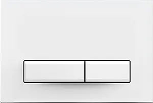 Клавиша смыва для унитаза Aquatek Slim KDI-0000021 белый глянцевый Клавиша смыва для унитаза Aquatek Slim KDI-0000021 белый глянцевый, 1