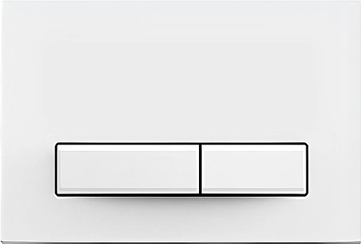 Клавиша смыва для унитаза Aquatek Slim KDI-0000021 белый глянцевый