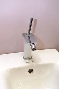 Смеситель для биде Hansgrohe PuraVida белый/хром 15270400, 4