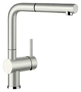 Смеситель для кухни с выдвижным изливом Blanco Linus-S жемчужный 520747 Смеситель для кухни с выдвижным изливом Blanco Linus-S жемчужный 520747, 1