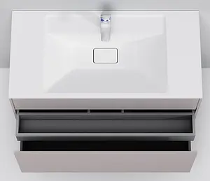 Тумба под умывальник подвесная Am.Pm Inspire 2.0 100 элегантный серый M50AFHX1003EGM Тумба под умывальник подвесная Am.Pm Inspire 2.0 100 элегантный серый M50AFHX1003EGM, 5