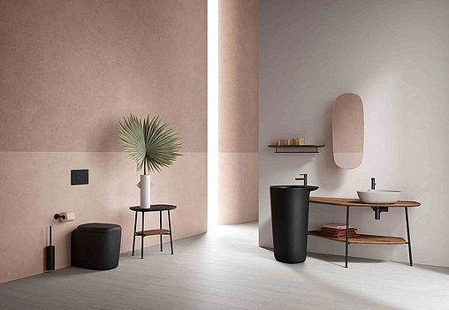 Крышка-сиденье для унитаза с микролифтом VitrA Plural черный матовый 126-083-009