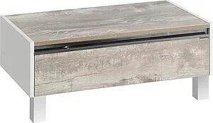 Комод Aquaton Капри 80 бетон пайн/белый 1A231103KPDA0 Комод Aquaton Капри 80 бетон пайн/белый 1A231103KPDA0, 1