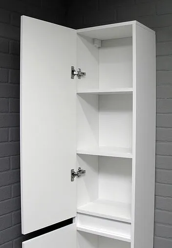 Шкаф-пенал напольный Айсберг Норма 35 белый DA1645P