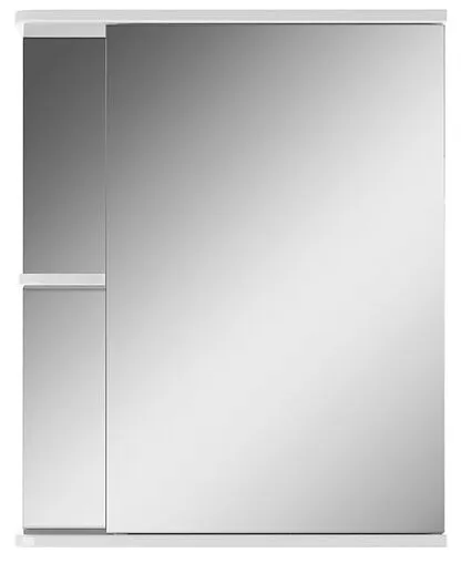 Шкаф-зеркало Айсберг Норма 1-55 R белый DA1604HZ