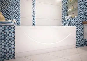 Панель для ванны фронтальная Метакам Vista 170 белый ЭЭN_010177 Панель для ванны фронтальная Метакам Vista 170 белый ЭЭN_010177, 3