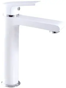 Смеситель для раковины Rav Slezak Colorado белый/хром CO130.5BC Смеситель для раковины Rav Slezak Colorado белый/хром CO130.5BC, 1