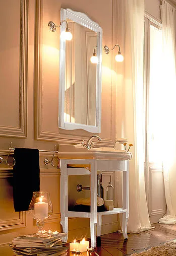 Зеркало Kerasan Retro 63 белый 731330