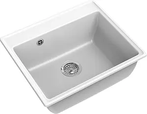 Мойка кухонная GranFest Vertex V-580 иней Мойка кухонная GranFest Vertex V-580 иней, 1