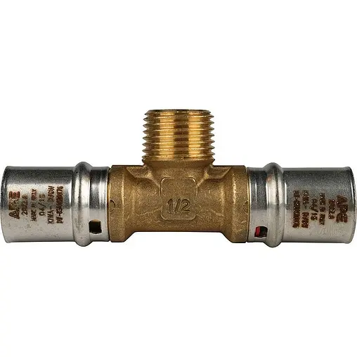 Тройник пресс переходной 20мм x ½"н x 20мм APE AP133 20x12x20