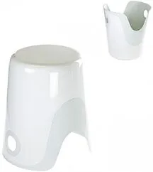 Корзина для белья 2 в 1 Fixsen Wendy белый FX-7073-02