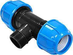 Тройник компрессионный переходной 20мм x ½"н x 20мм Arangul A8550 Тройник компрессионный переходной 20мм x ½"н x 20мм Arangul A8550