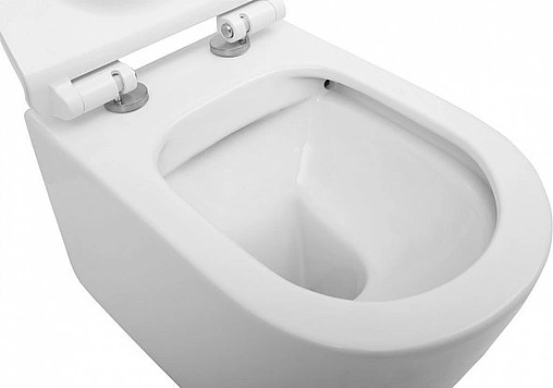 Унитаз подвесной безободковый Aquanet Atago Rimless белый BL-104N-WHT