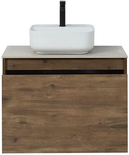 Тумба под умывальник подвесная Aquanet Nova Lite 75 дуб рустикальный 00249514