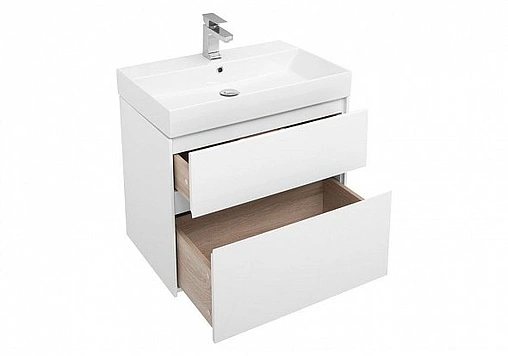 Тумба под умывальник Aquanet Бруклин 70 белый 00203959