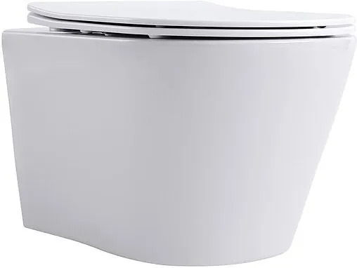 Унитаз подвесной безободковый Aquanet Atago 2.0 Rimless белый Atago 2.0 W Унитаз подвесной безободковый Aquanet Atago 2.0 Rimless белый Atago 2.0 W