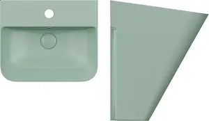 Раковина ISVEA Sott'Aqua 50 мятный 10SQ37002SV-2T, 1