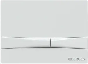 Клавиша смыва для унитаза BERGES Novum F1 040051 белый глянцевый Клавиша смыва для унитаза BERGES Novum F1 040051 белый глянцевый, 1