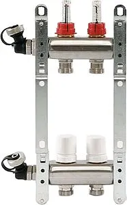 Группа коллекторная с расходомерами 2 отвода 1"в/в x ¾"ек Uni-fitt 450I4302 Группа коллекторная с расходомерами 2 отвода 1"в/в x ¾"ек Uni-fitt 450I4302, 4