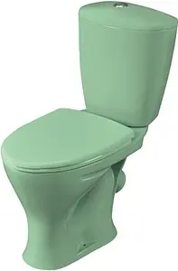 Унитаз-компакт Santeri Версия салатовый 1.P401.5.S04.00B.F Унитаз-компакт Santeri Версия салатовый 1.P401.5.S04.00B.F, 1