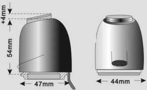 Сервопривод электротермический НЗ 230В М30 x 1.5 Valtec VT.TE3043.0.024