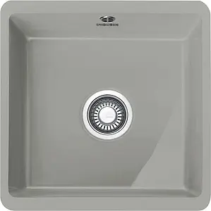 Мойка кухонная Franke Kubus KBK 110-40 жемчужный серый 126.0380.351 Мойка кухонная Franke Kubus KBK 110-40 жемчужный серый 126.0380.351, 1