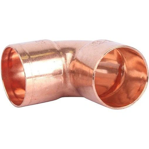 Уголок двухраструбный пайка 28мм угол 90° Sanha 5090 1509028