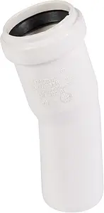 Отвод внутренний белый D=32мм Угол 15° Ostendorf HTw НТВ  559300, 1