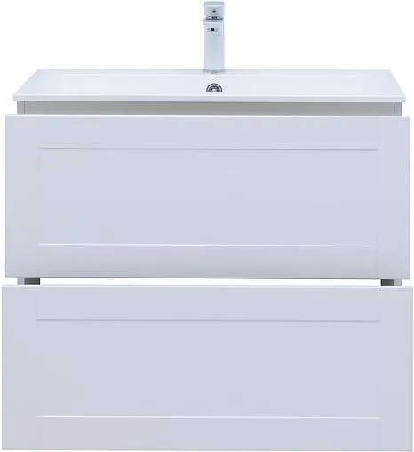 Тумба под умывальник подвесная Aquanet Терра 80 белый матовый 00313234