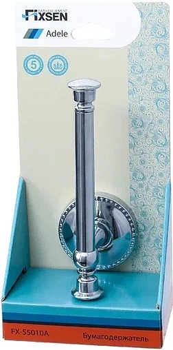 Держатель для запасных рулонов Fixsen Adele хром FX-55010A Держатель для запасных рулонов Fixsen Adele хром FX-55010A
