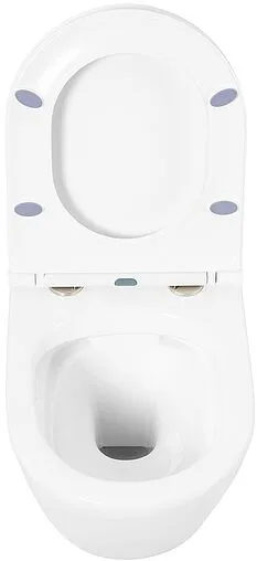 Унитаз подвесной безободковый BelBagno Tre белый BB8001CHR/SC