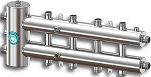Распределительный коллектор 5 контуров с гидрострелкой 1¼"н x 1"н Север-R-М5(Aisi) 1955006 Распределительный коллектор 5 контуров с гидрострелкой 1¼"н x 1"н Север-R-М5(Aisi) 1955006, 1